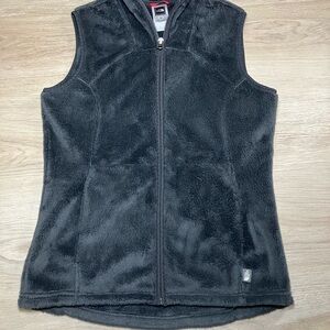 The North Face Charcoal Fleece Vest